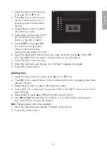 Preview for 15 page of Clas Ohlson PF-8DN-283V3RTC Instruction Manual