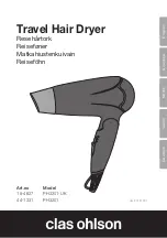 Preview for 1 page of Clas Ohlson PH3201 Instruction Manual