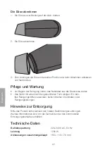 Preview for 22 page of Clas Ohlson PH3201 Instruction Manual