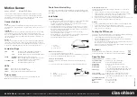 Предварительный просмотр 1 страницы Clas Ohlson PIR-9822 Quick Start Manual