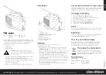 Предварительный просмотр 1 страницы Clas Ohlson PR-213-UK Instruction Manual