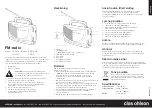 Предварительный просмотр 2 страницы Clas Ohlson PR-213-UK Instruction Manual