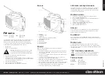 Предварительный просмотр 4 страницы Clas Ohlson PR-213-UK Instruction Manual