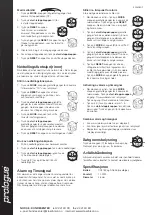 Preview for 6 page of Clas Ohlson Prologue 36-4047 Manual