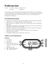 Preview for 23 page of Clas Ohlson Prologue R0191-N Instruction Manual