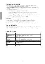 Preview for 18 page of Clas Ohlson QG11H210 Instruction Manual