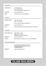 Preview for 16 page of Clas Ohlson QS-604C Instruction Manual