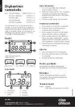 Preview for 4 page of Clas Ohlson R10370-10 Quick Start Manual