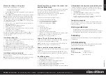 Preview for 6 page of Clas Ohlson RC316EL Manual