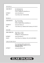 Preview for 44 page of Clas Ohlson RC8030 Instruction Manual