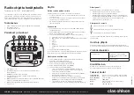 Preview for 4 page of Clas Ohlson RS8732CT2 Manual