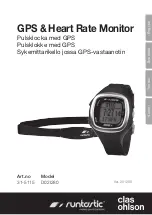 Clas Ohlson runtastic D02I280 Manual preview