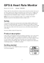 Preview for 3 page of Clas Ohlson runtastic D02I280 Manual