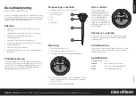 Preview for 2 page of Clas Ohlson S11107 Quick Start Manual