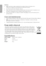 Preview for 6 page of Clas Ohlson SBL-1 Manual