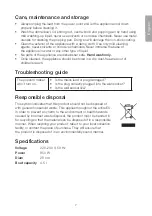 Preview for 7 page of Clas Ohlson SBL-1110 Instruction Manual