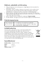 Preview for 12 page of Clas Ohlson SBL-1110 Instruction Manual