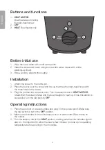 Preview for 4 page of Clas Ohlson SBL-811 Manual