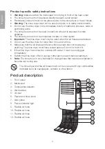 Предварительный просмотр 4 страницы Clas Ohlson SD-018 Instruction Manual