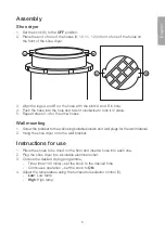 Предварительный просмотр 5 страницы Clas Ohlson SD-018 Instruction Manual