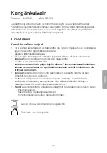 Предварительный просмотр 15 страницы Clas Ohlson SD-018 Instruction Manual