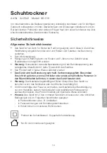 Preview for 19 page of Clas Ohlson SD-018 Instruction Manual