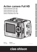 Preview for 1 page of Clas Ohlson SD20 1080P Instruction Manual