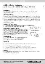 Preview for 1 page of Clas Ohlson SDR-120W Quick Start Manual