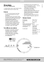 Предварительный просмотр 4 страницы Clas Ohlson SET105R Quick Start Manual