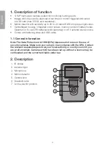 Preview for 4 page of Clas Ohlson SG560K-12mHD Instruction Manual