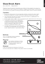 Preview for 1 page of Clas Ohlson SH238 Instruction Manual