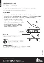 Preview for 2 page of Clas Ohlson SH238 Instruction Manual