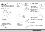 Preview for 3 page of Clas Ohlson SP-168 Manual