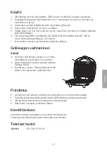 Предварительный просмотр 15 страницы Clas Ohlson SW-229 Instruction Manual