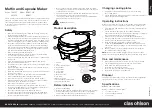 Clas Ohlson SW237-UK Instruction Manual preview