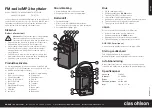 Preview for 3 page of Clas Ohlson TA-871G-UK Instruction Manual