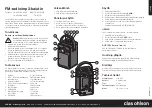 Preview for 4 page of Clas Ohlson TA-871G-UK Instruction Manual