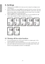 Preview for 10 page of Clas Ohlson talk th1091 User Manual