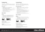 Preview for 2 page of Clas Ohlson TC-168 Manual