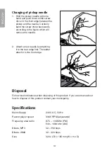 Предварительный просмотр 14 страницы Clas Ohlson TCD-982WE Owner'S Manual