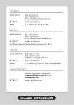 Предварительный просмотр 52 страницы Clas Ohlson TCD-982WE Owner'S Manual