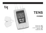 Preview for 1 page of Clas Ohlson TENS HV6609 Operating Instruction