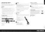 Предварительный просмотр 2 страницы Clas Ohlson TF12865 Instruction Manual