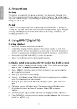 Preview for 8 page of Clas Ohlson TVG3970A Manual