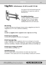 Preview for 2 page of Clas Ohlson TVY-26A Instructions