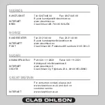 Предварительный просмотр 26 страницы Clas Ohlson UN8BE Instruction Manual