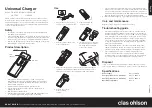 Предварительный просмотр 1 страницы Clas Ohlson UNI-200-UK Instruction Manual