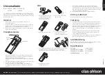 Предварительный просмотр 3 страницы Clas Ohlson UNI-200-UK Instruction Manual