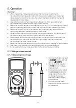 Preview for 9 page of Clas Ohlson ut61d User Manual