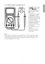 Preview for 11 page of Clas Ohlson ut61d User Manual